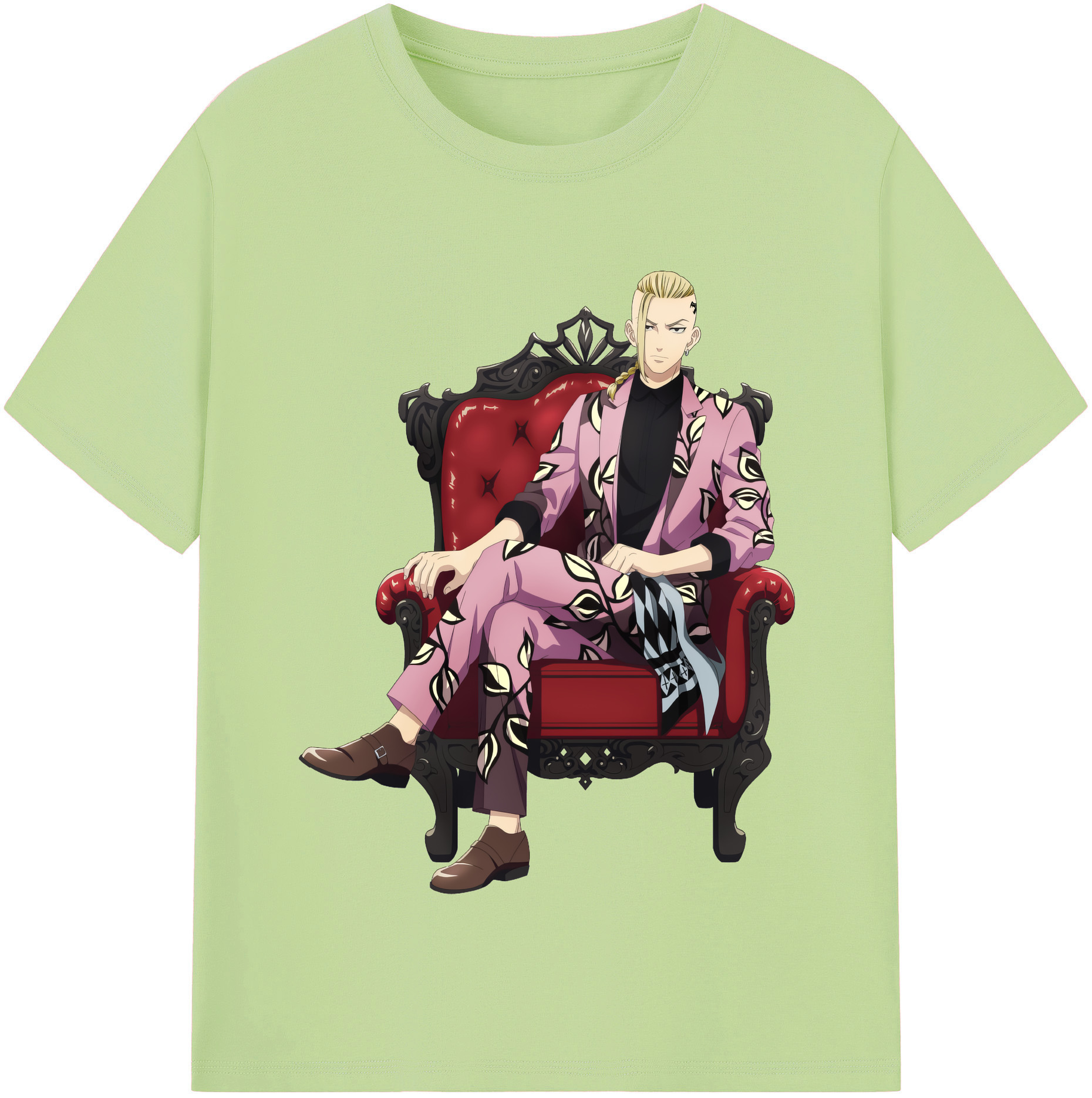 （画像用） 東京リベンジャーズ Tokyo Revengers 綿100％半袖Tシャツ（フロントプリント）